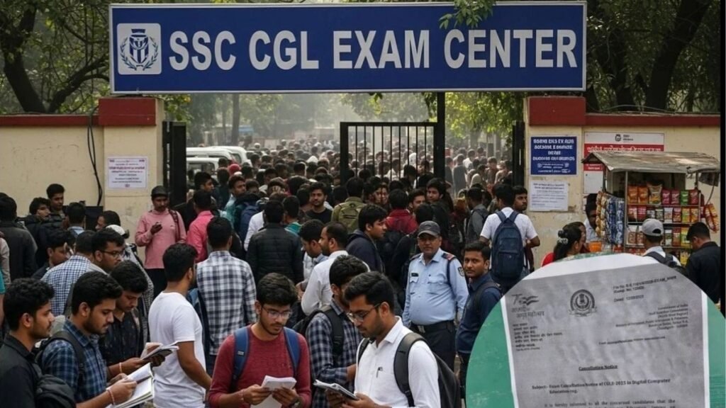 SSC CGL 2025 Exam Cancelled