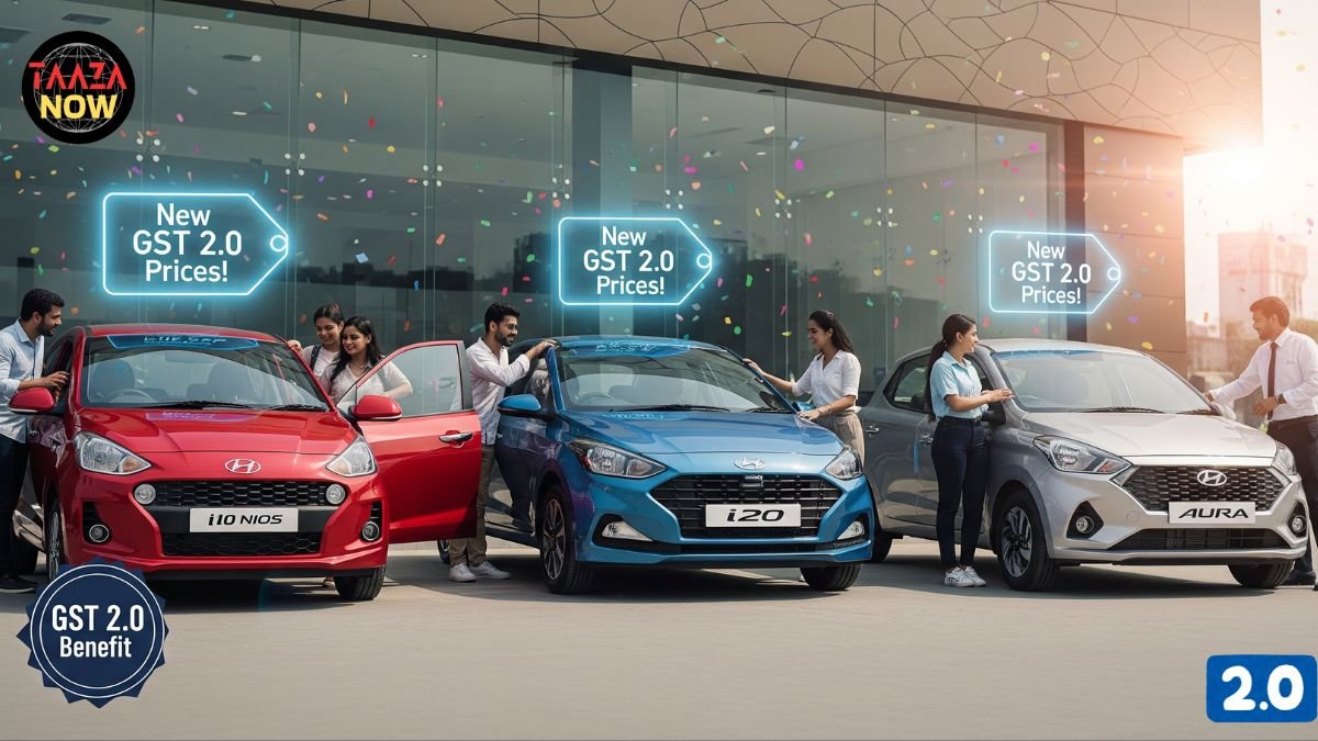 Hyundai i10 NIOS, i20, Aura- New Prises With gst 2.0