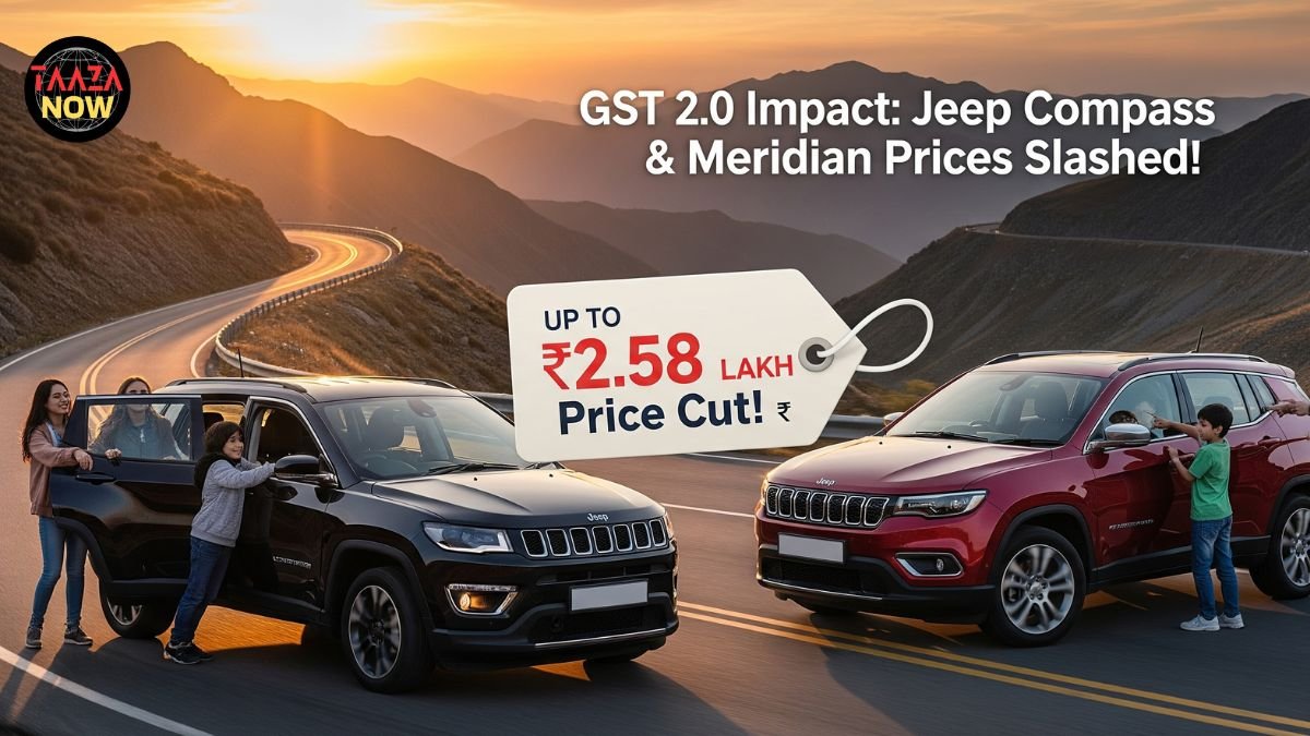Jeep Compass, Meridian New GST Prices All Variants- Up to RS Rs 2.58 Lakh Cut