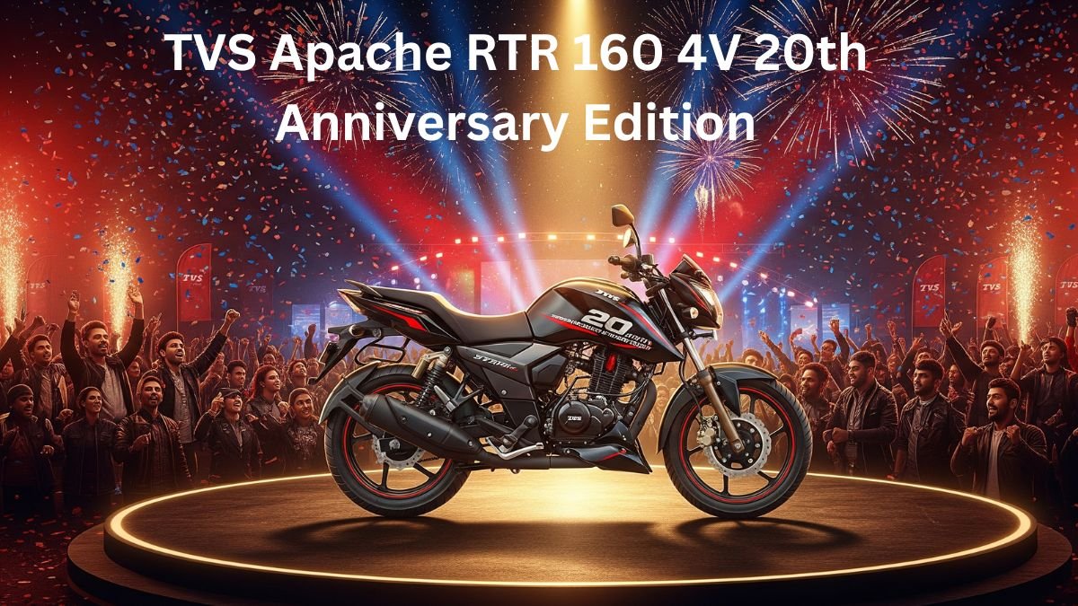 TVS Apache RTR 160 4V 20th Anniversary Edition: A Milestone Worth Riding For